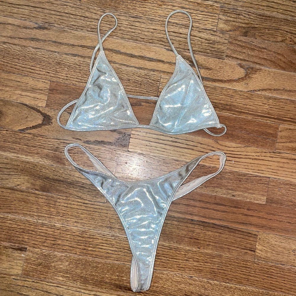 Shimmer Collection thong bikini